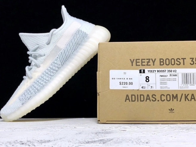 Yeezy 350 FW5317 Boost White Cloud Adidas V2 Reflective 0819